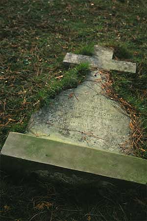 fallen cross
